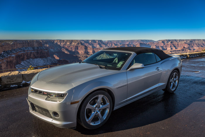 mietwagen roadtrip camaro