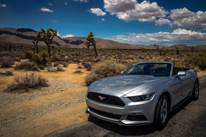 mietwagen roadtrip ford mustang