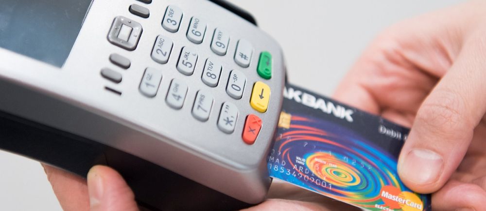 Kreditkartenlesegerät von Sixt zur Einbehaltung der Selbstbeteiligung