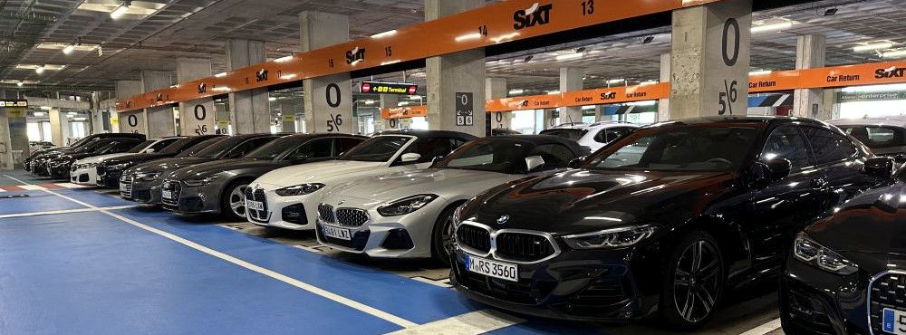 Autos von Sixt am Flughafen Palma de Mallorca