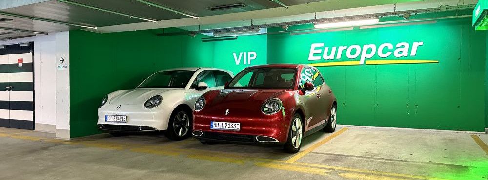 Europcar Fahrzeuge die für eine Auslandsfahrt gebucht werden können